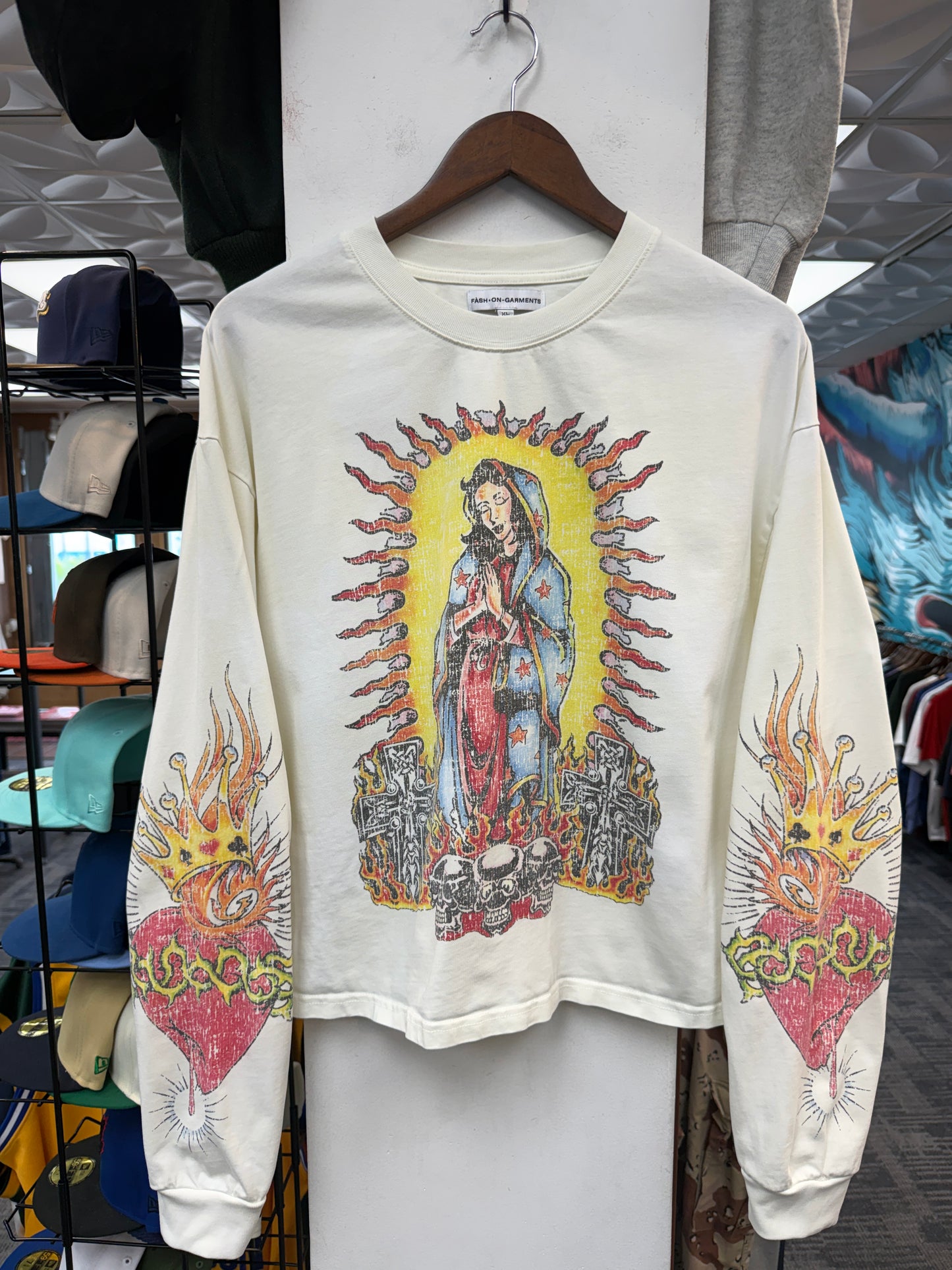 Diablo Mary Fash On Garments L/Tee