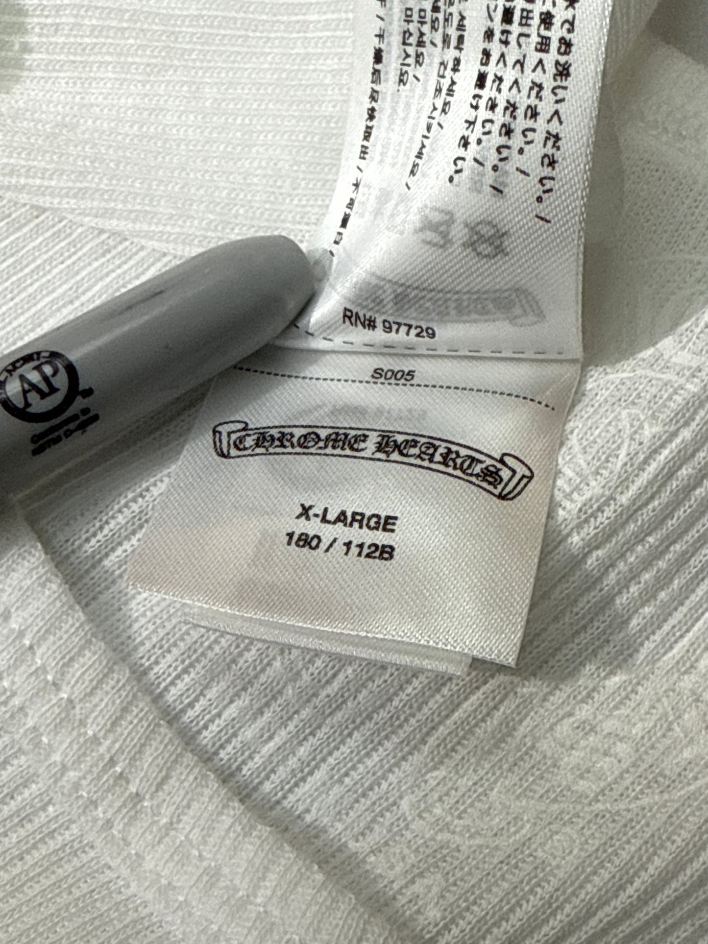 Chrome Hearts T Bar Rib Tank Top