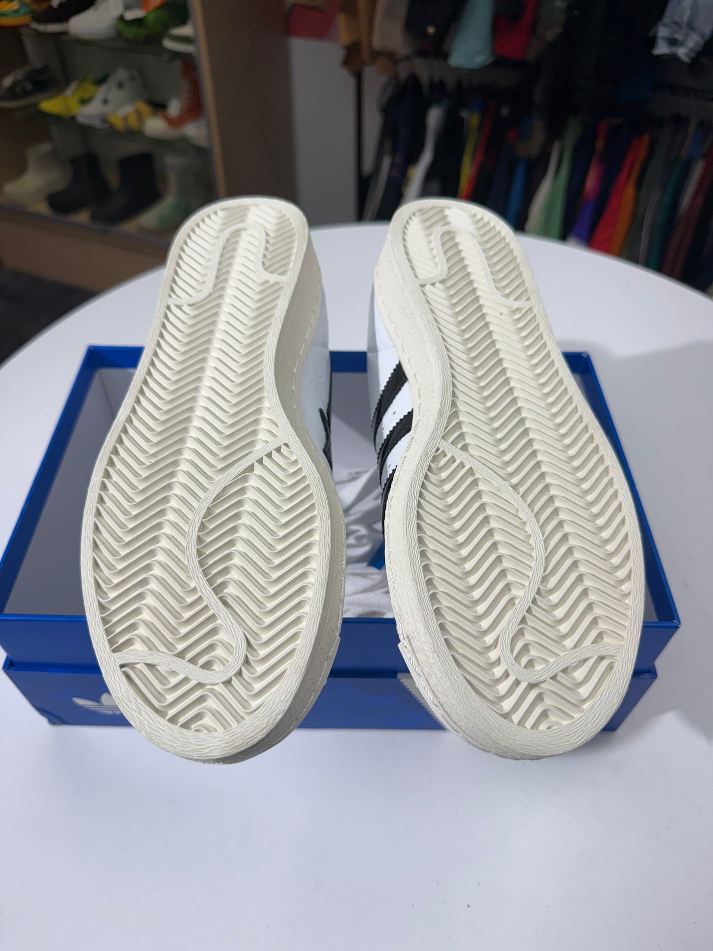 New Bape White Black Superstar Adidas Vintage