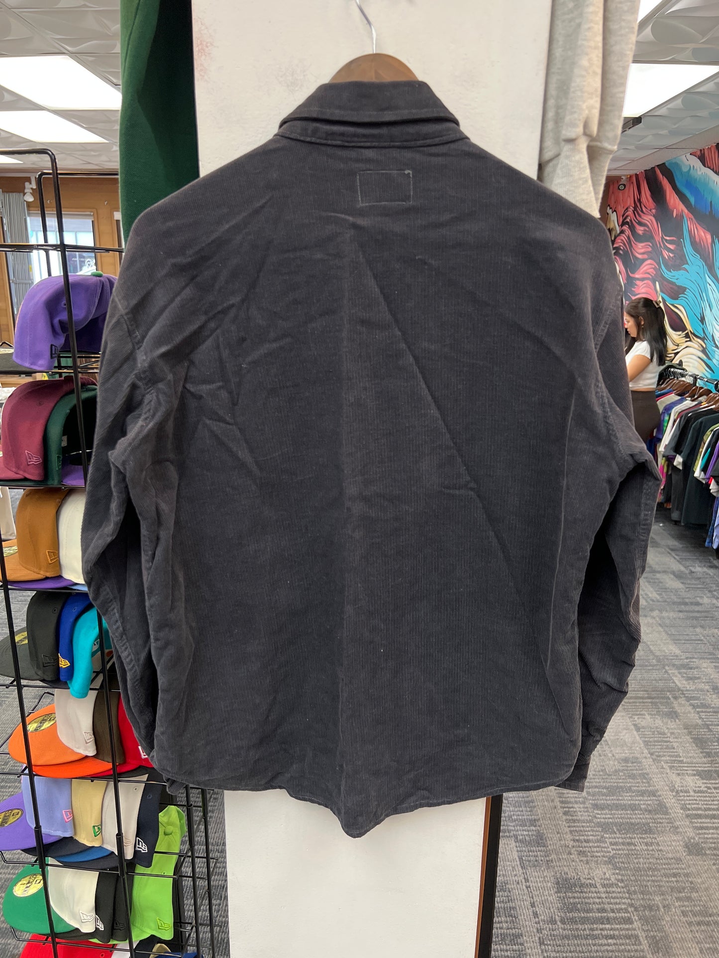 Cav Empt Big Cord Twill Button Up
