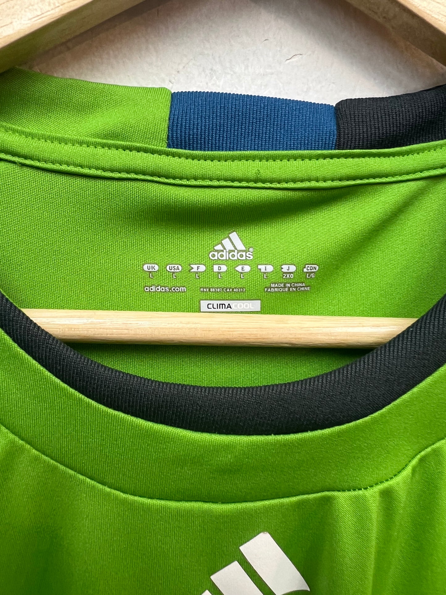 Adidas Seattle Sounders FC Rave Green Jersey
