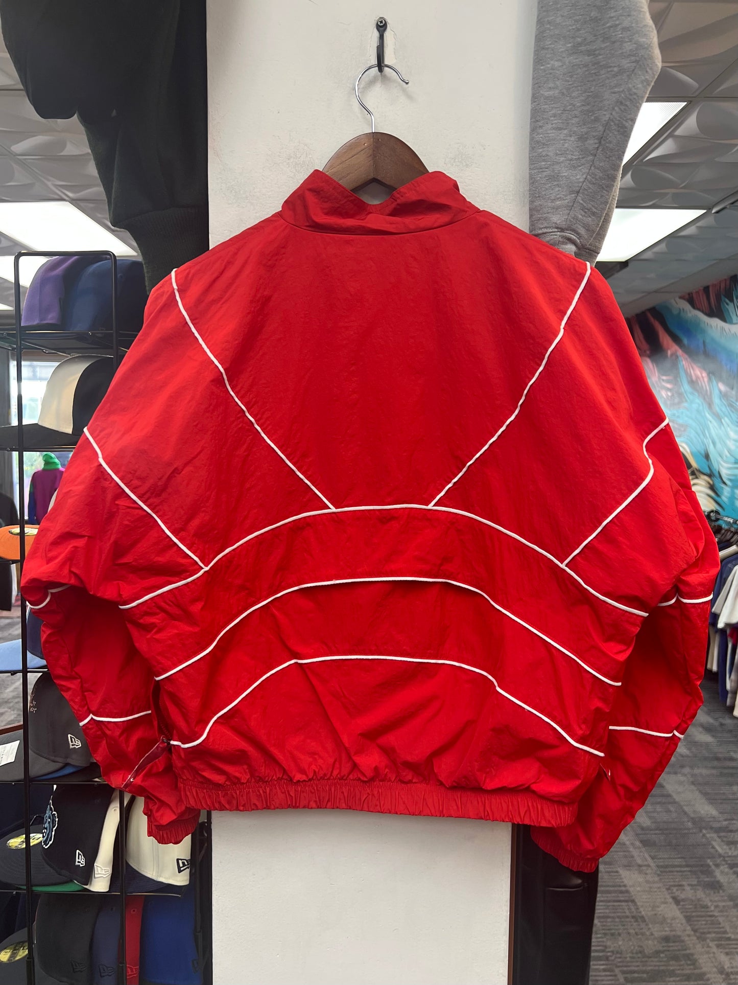 Nike Red Windbreaker