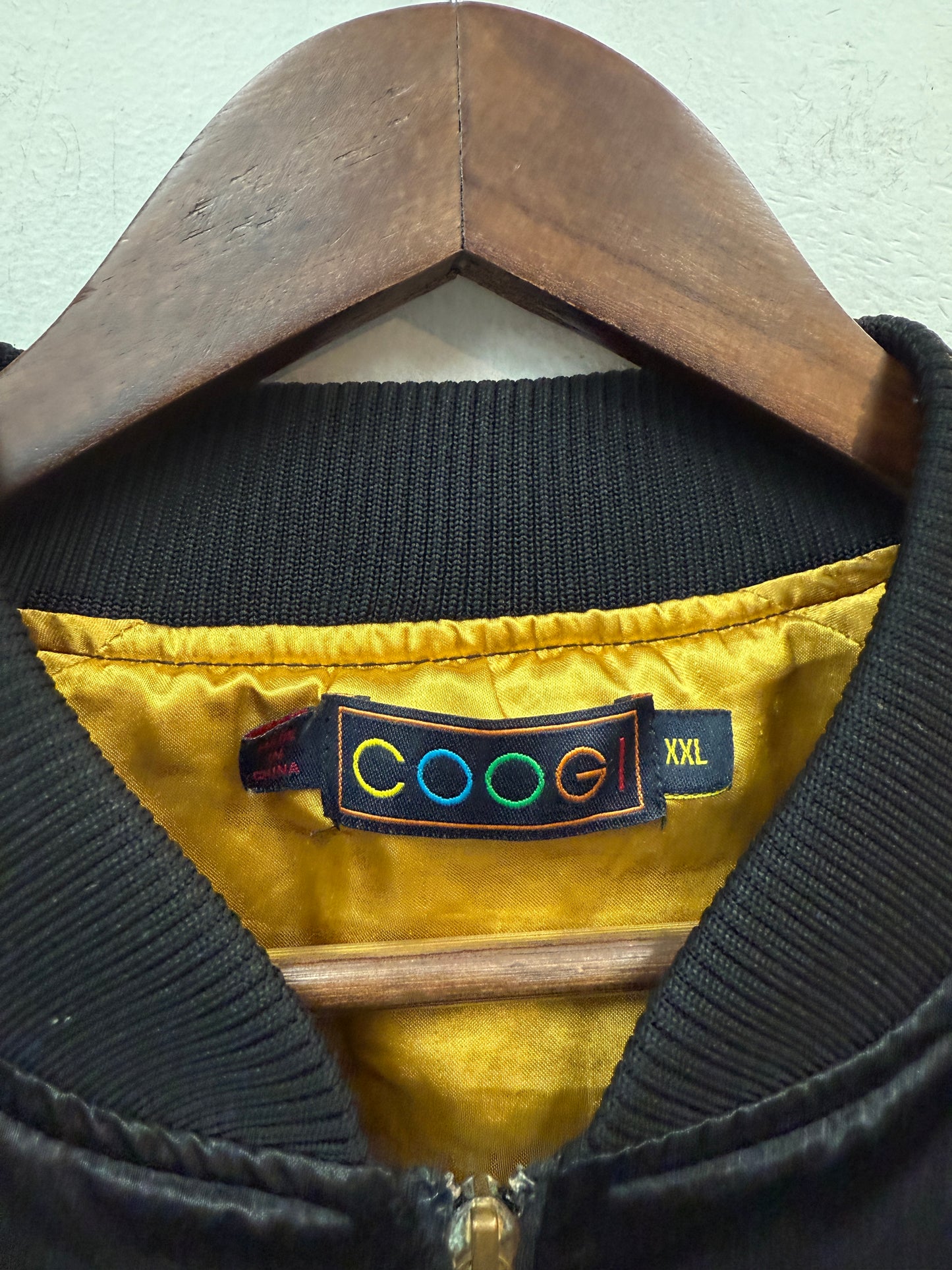Vintage Coogi Tiger Satin Jacket