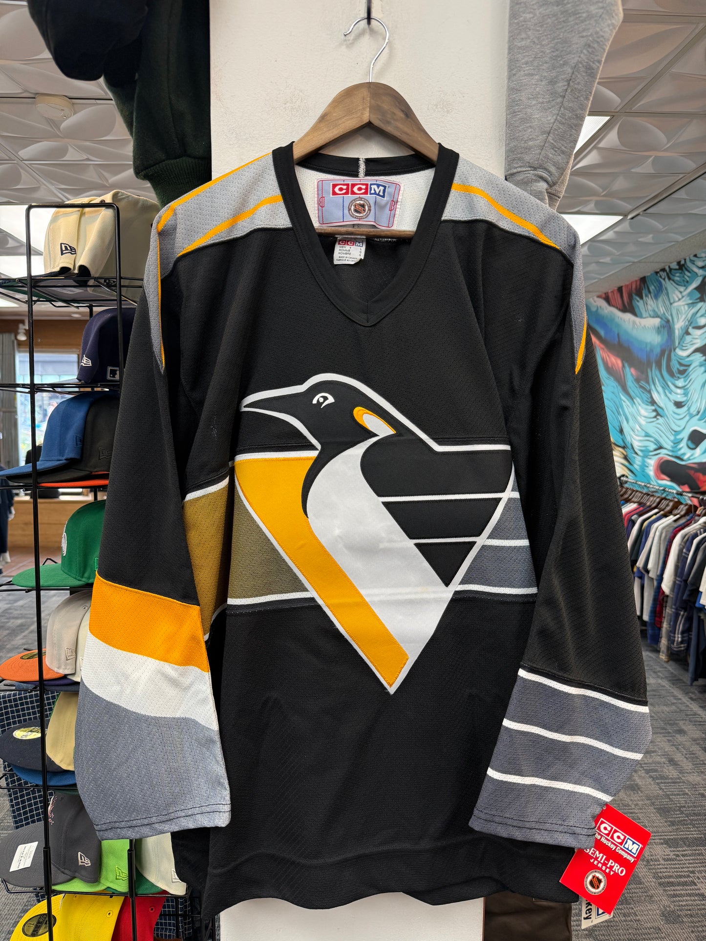 Vintage CCM Pittsburgh Penguin Alternate Jersey