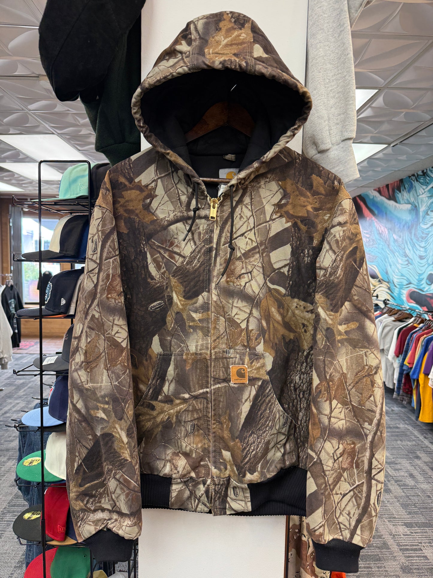 Vintage Real Tree Carhartt Hooded Jacket