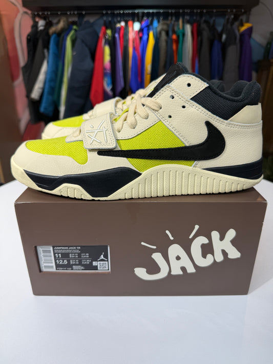 Preowned Bright Cactus Travis Scott Jumpman Jack