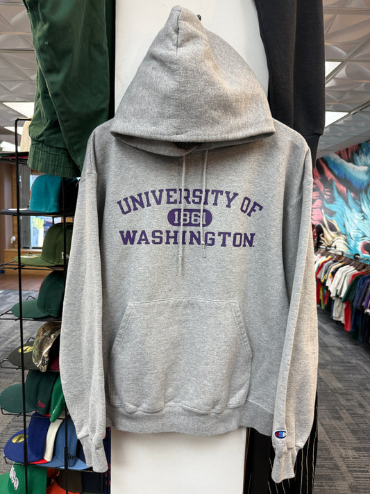 Vintage U Of W Champion Hoodie