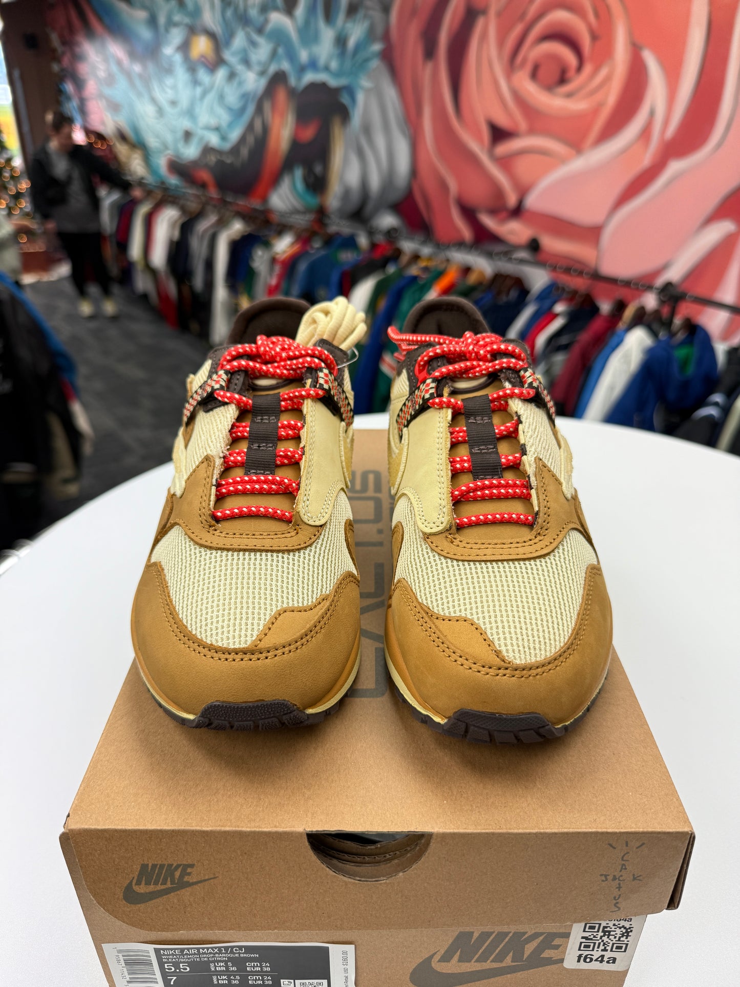 New! Travis Scott Lemon Drop Air Max 1