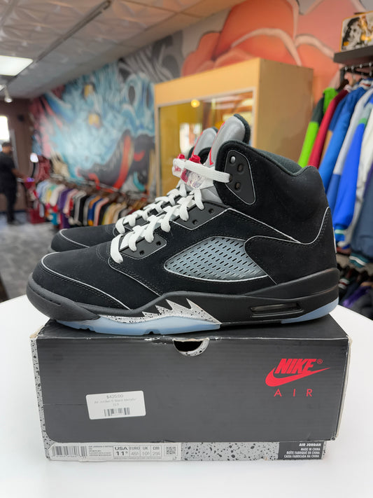 Preowned Jordan 5 Black Metallic (2025)