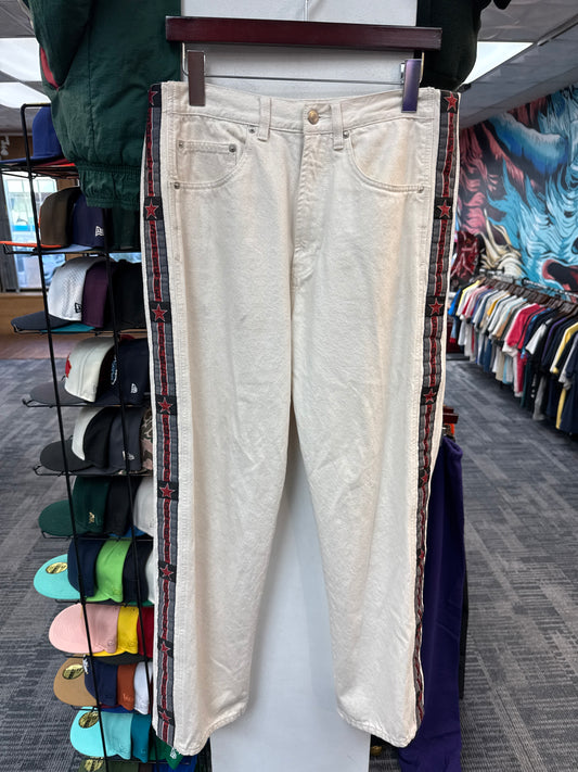 Supreme Snap-Off Baggy Jeans Natural