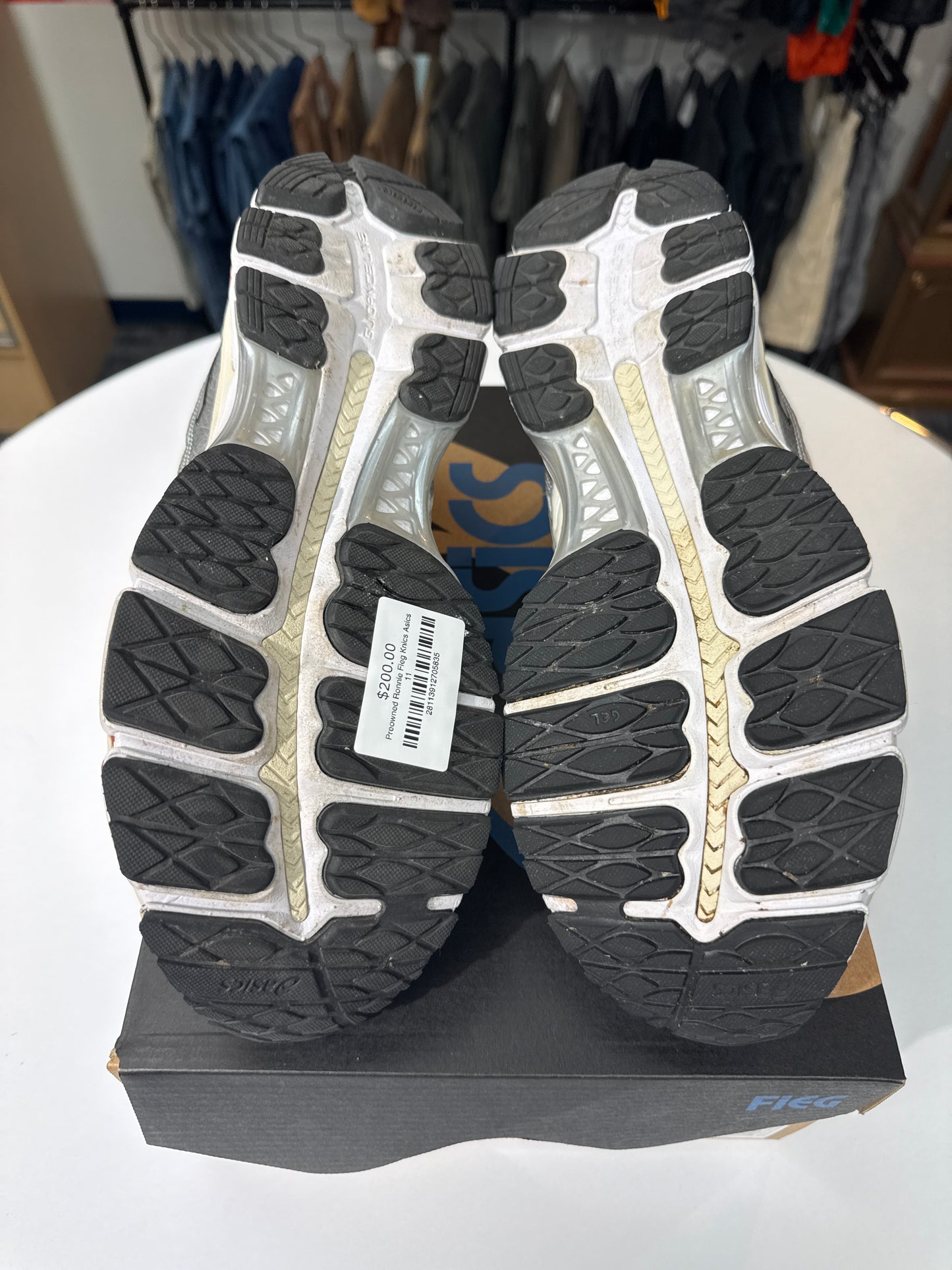 Preowned Asics Gel-Kayano 12.1 Ronnie Fieg Knicks