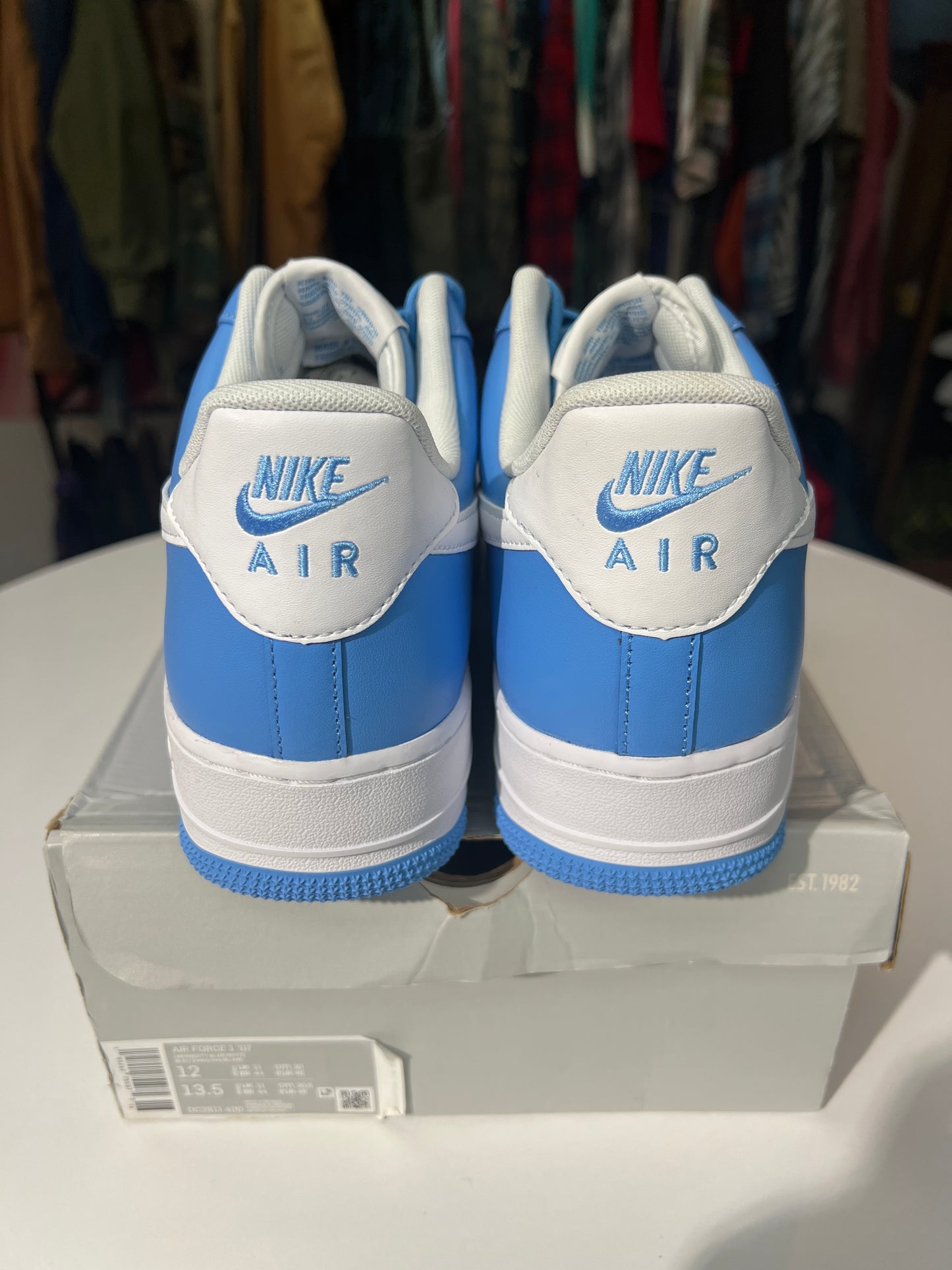 New University Blue Nike Air Force 1 Low ‘07