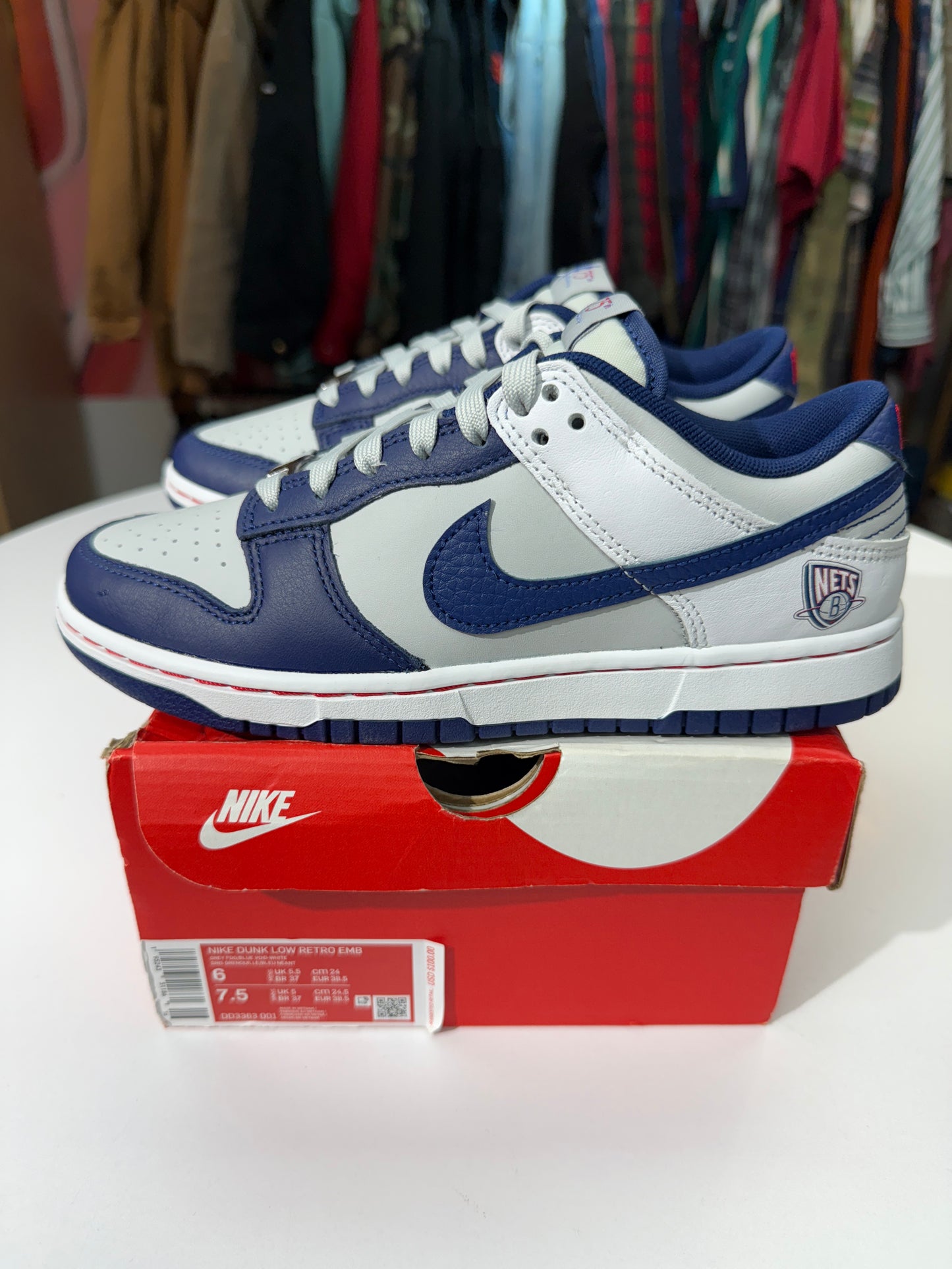 New Brooklyn Nets Nike Dunk Low