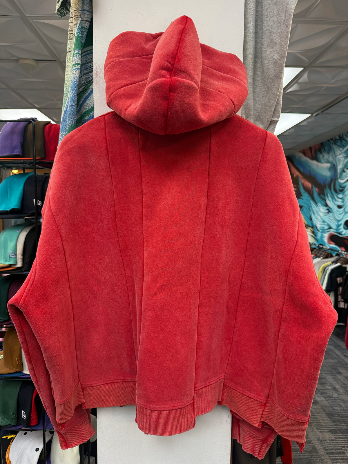 GV Raspberry Hills Red Splice Hoodie