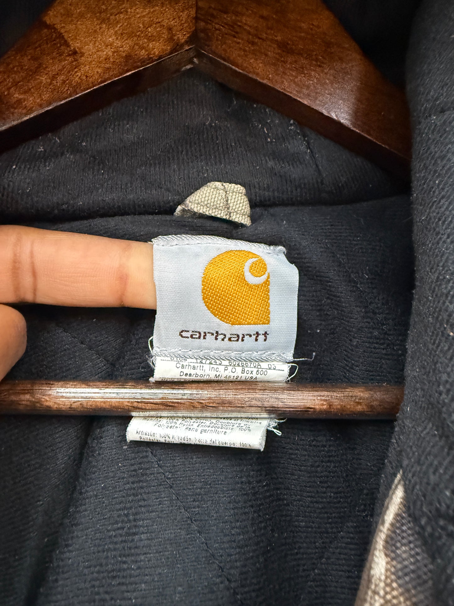 Vintage Real Tree Carhartt Hooded Jacket