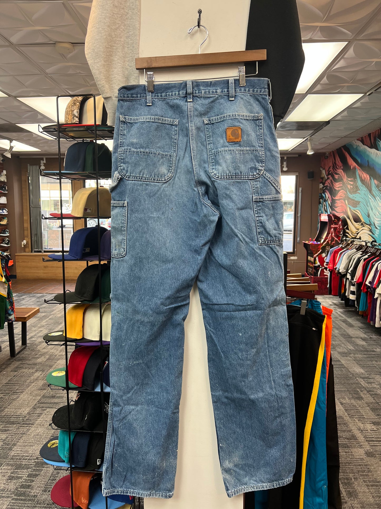 Carhartt Distressed Blue Jean