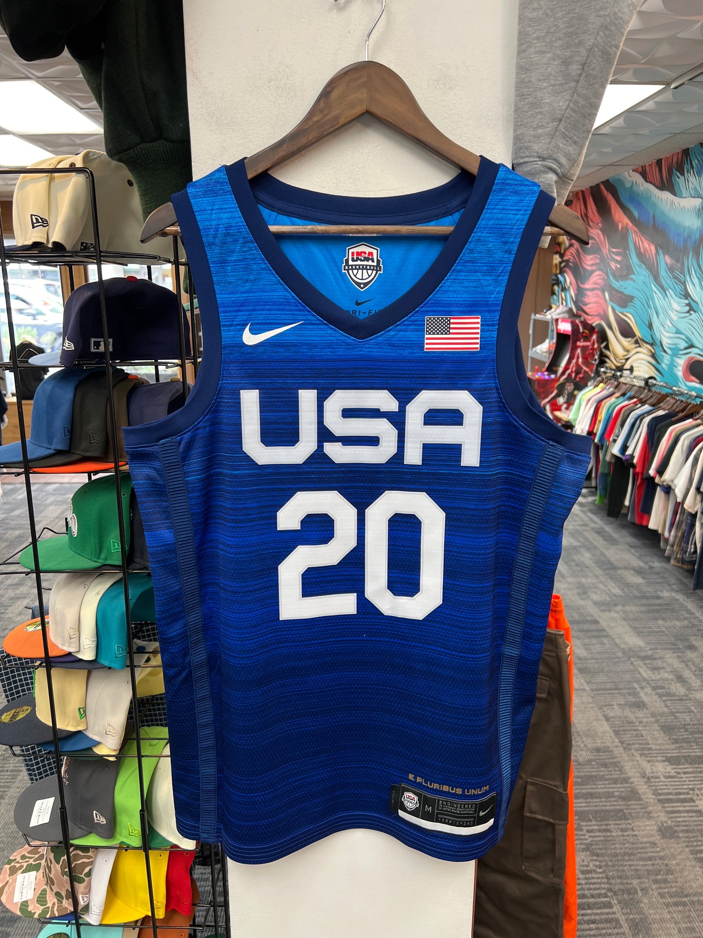 Nike Team USA 2020 Authentic Vaporknit Basketball Jersey