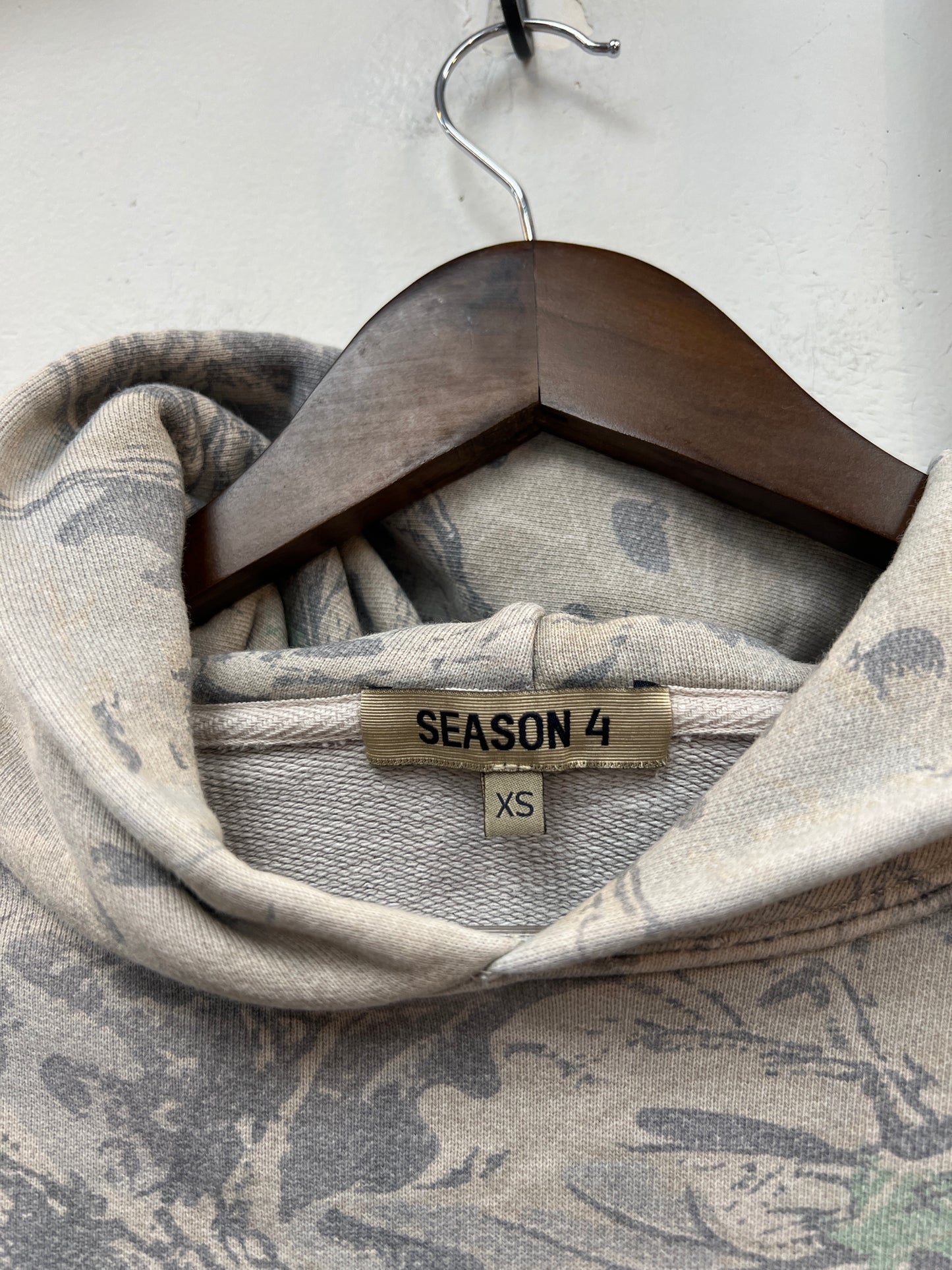 Yeezy Season 4 Camo Boxy Fit Hoodie