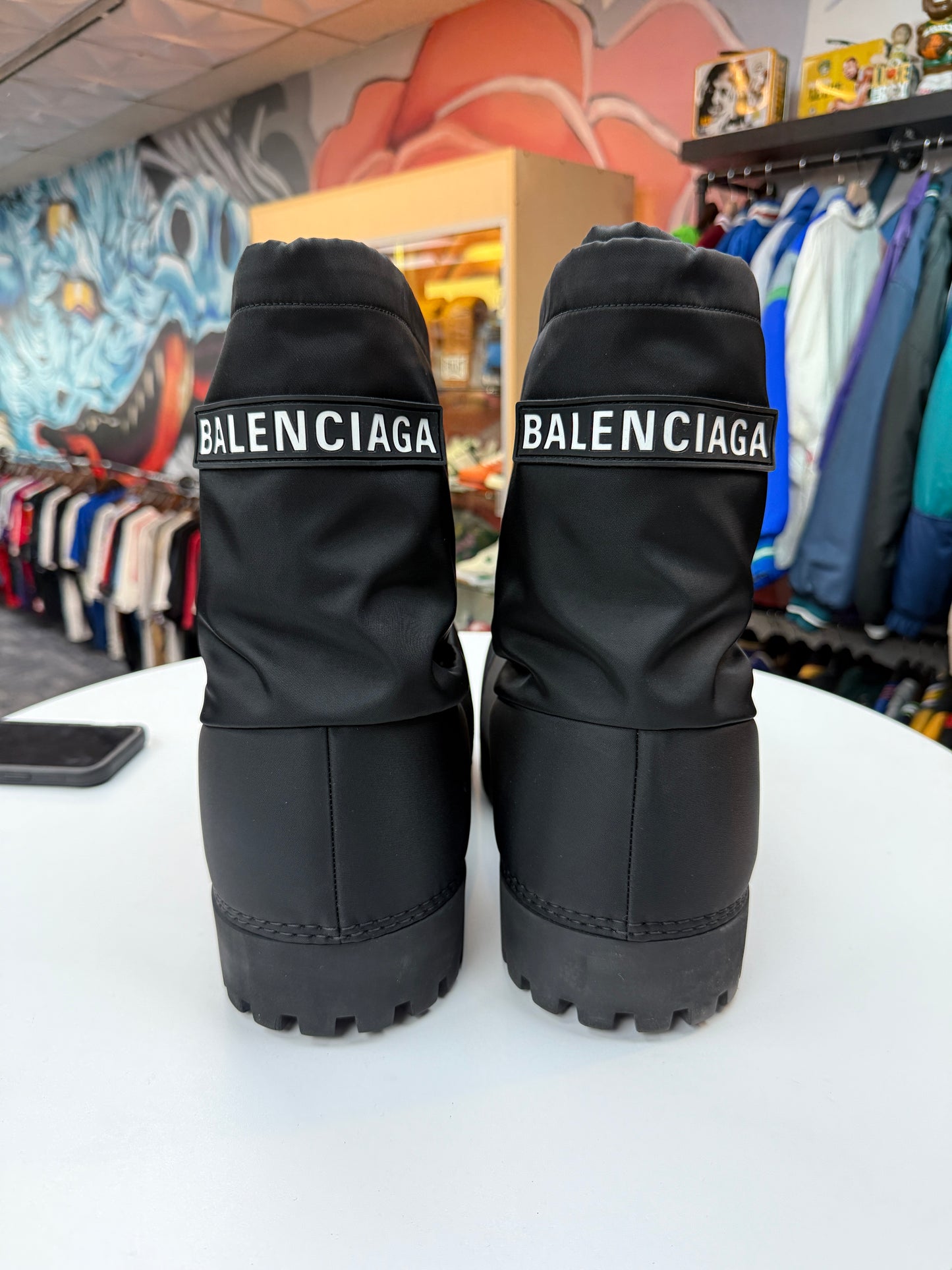 Preowned Balenciaga Alaskan Boot