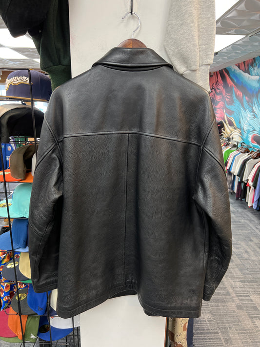 Vintage Full Zip Leather Jacket