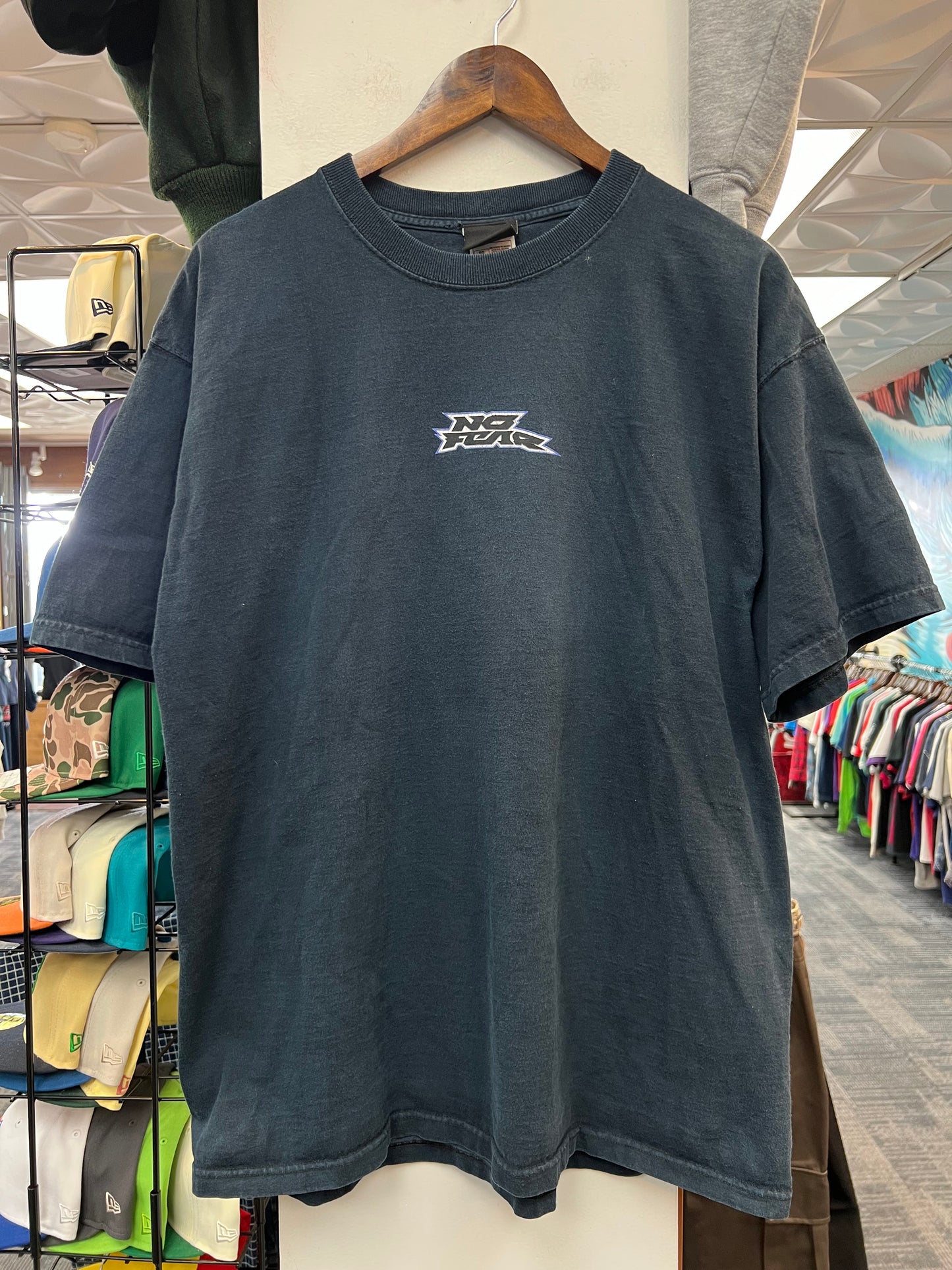 Vintage Black No Fear Tee