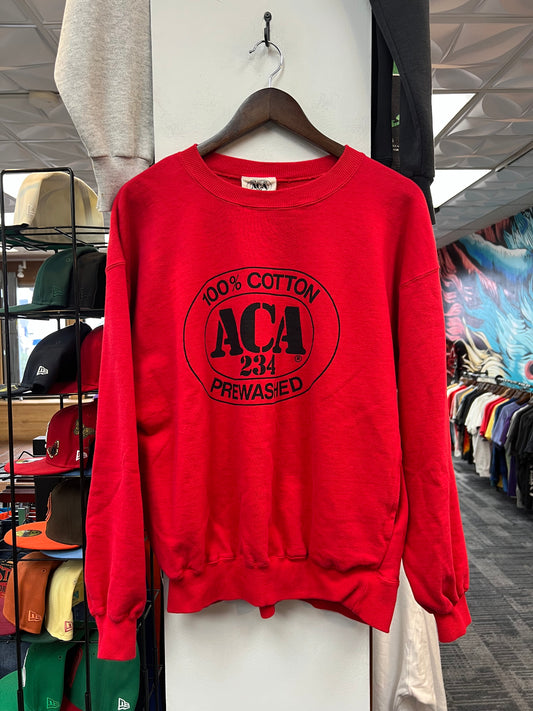 Vintage ACA 234 Red Crewneck