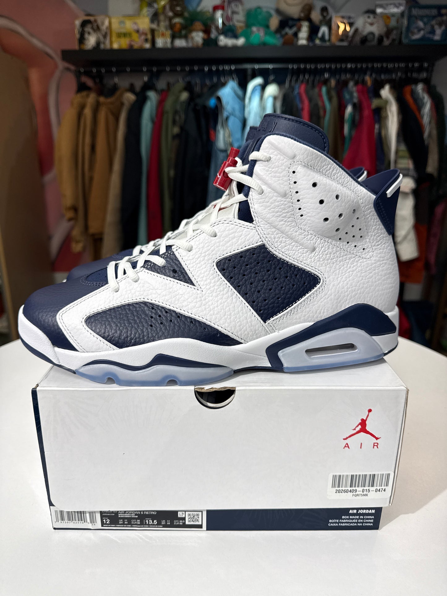 New Jordan 6 Olympic (2024)