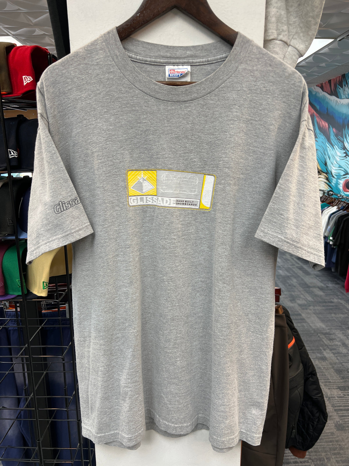 Vintage Glissade “Hand Built Snowboards” Tee