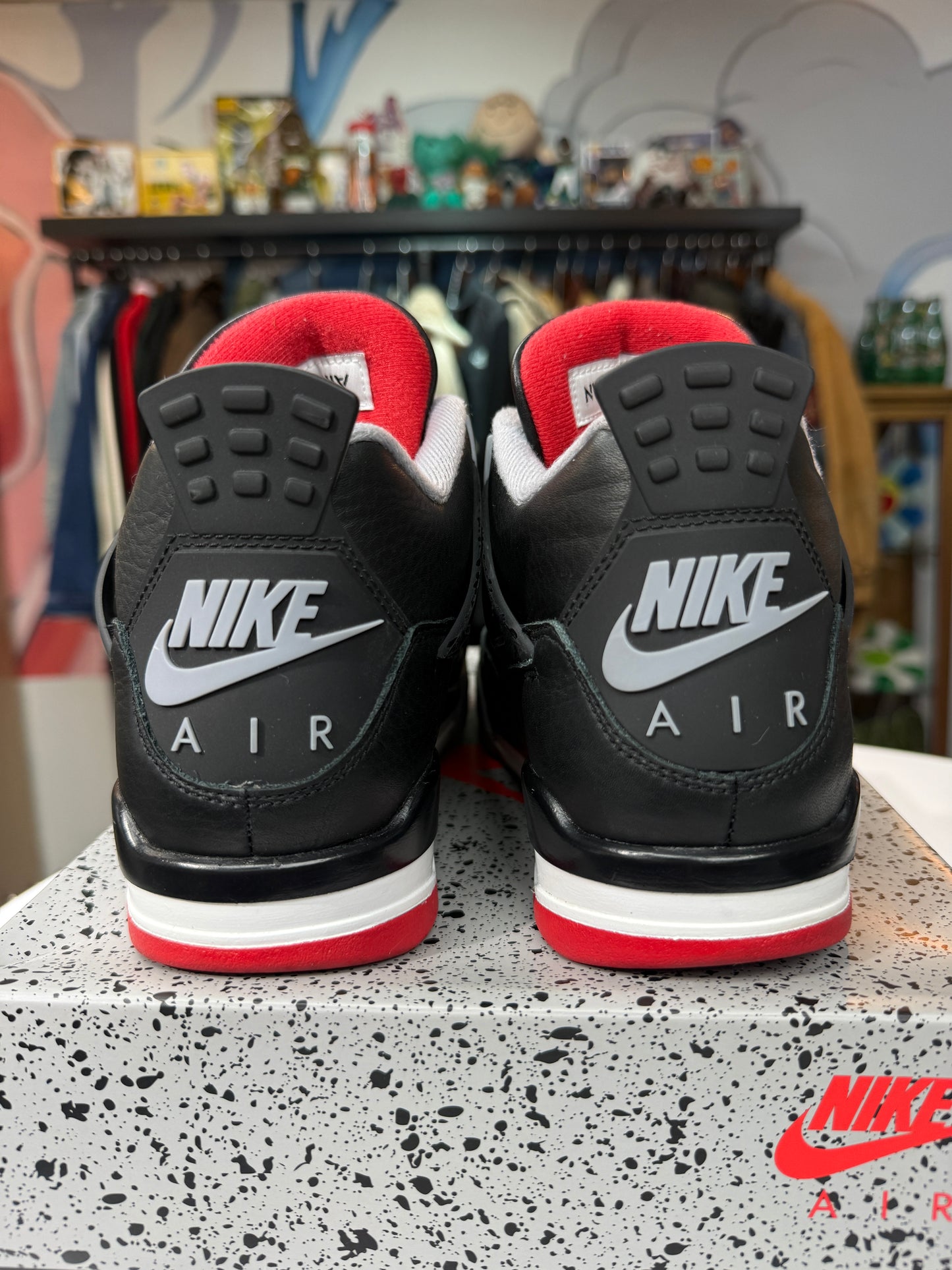 Preowned Reimagined Bred Jordan 4