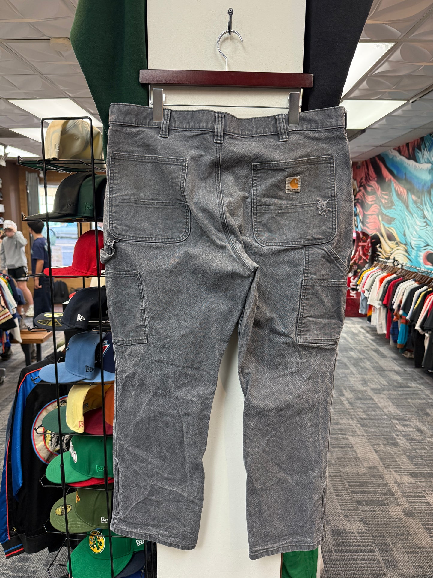 Carhartt Relaxed Fit Grey Double Knee