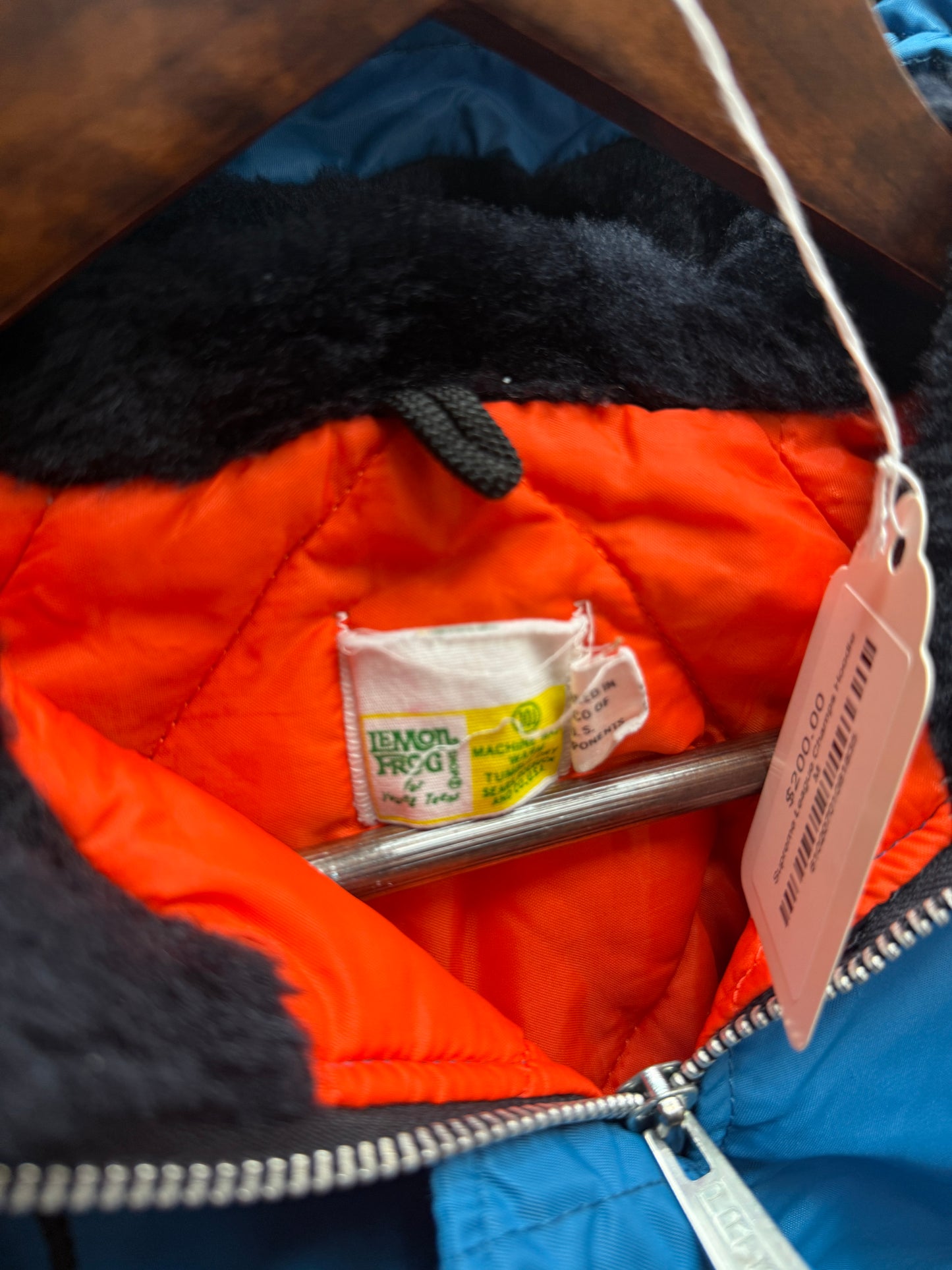 Vintage Lemon Frog Parka Jacket