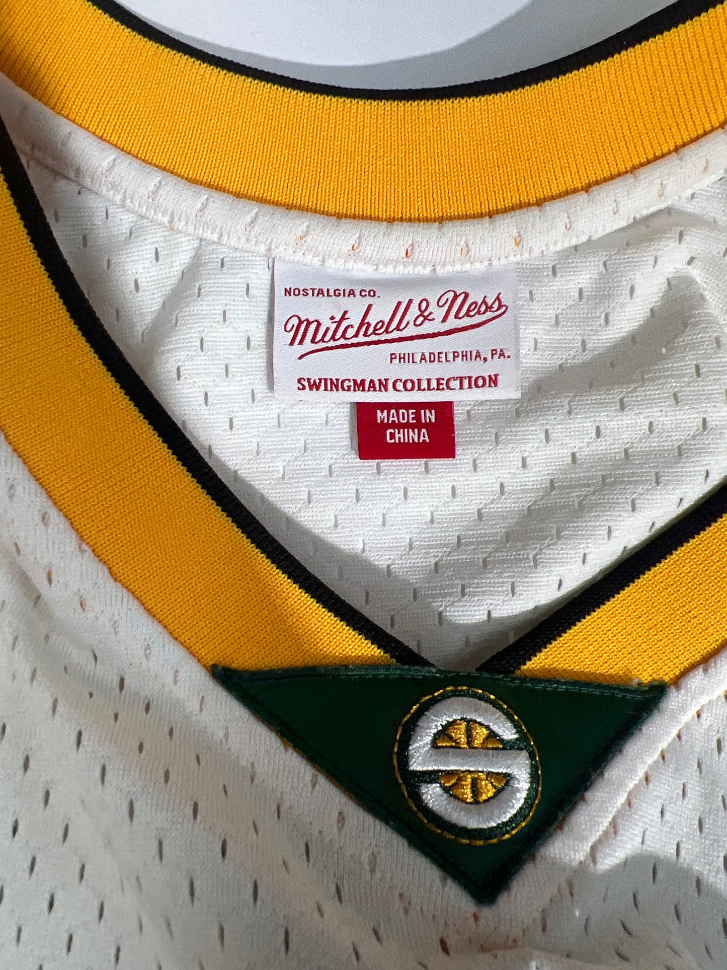 Mitchell & Ness Kevin Durant Sonics Jersey