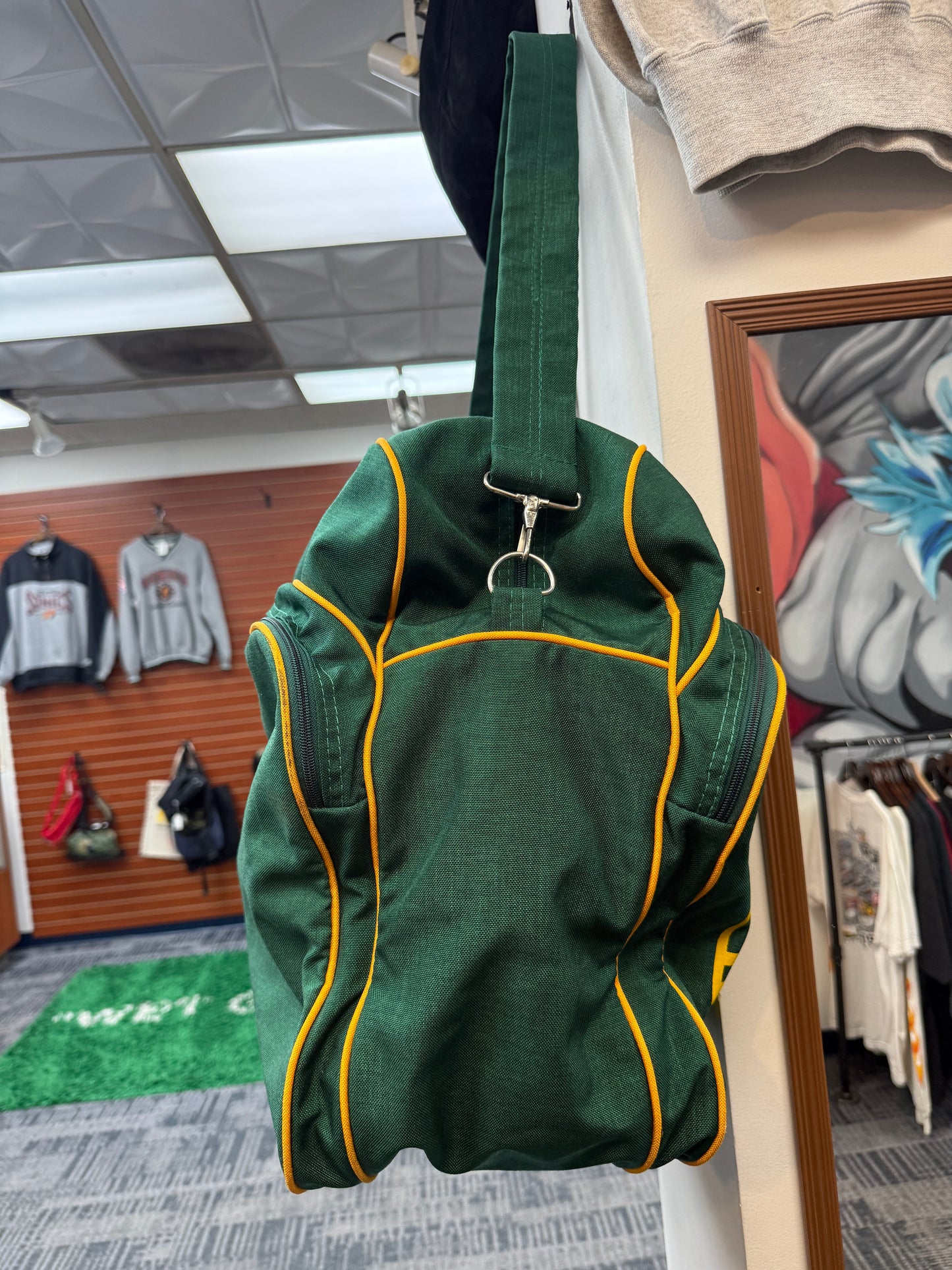 Vintage Sonics Player Issued Duffle Bag
