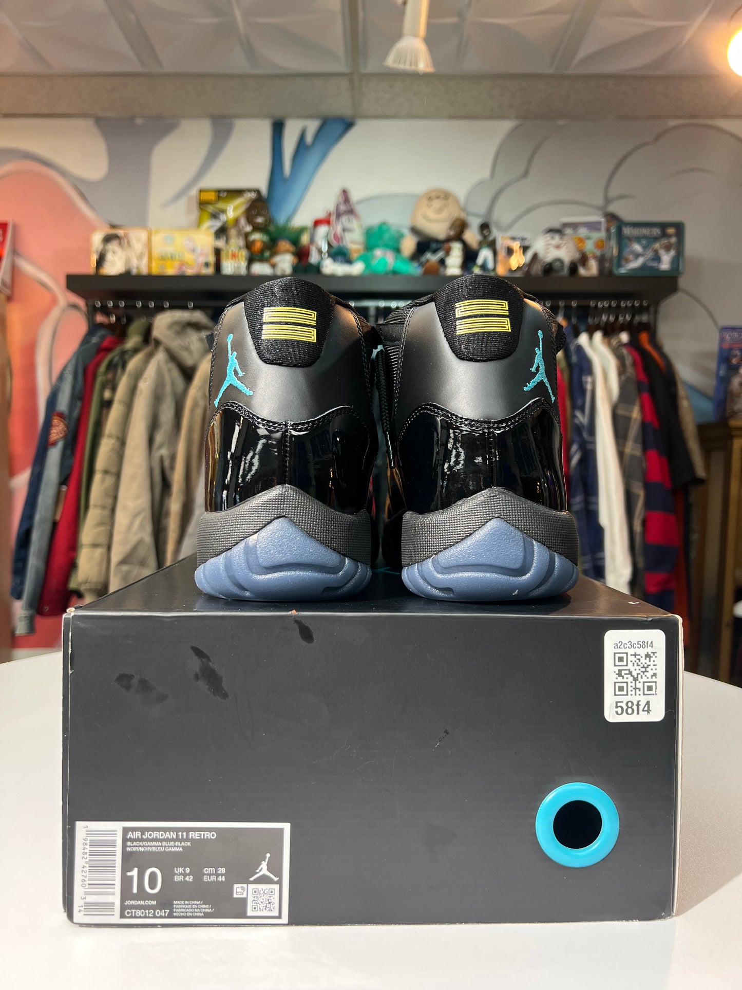 New Jordan 11 Retro Gamma Blue