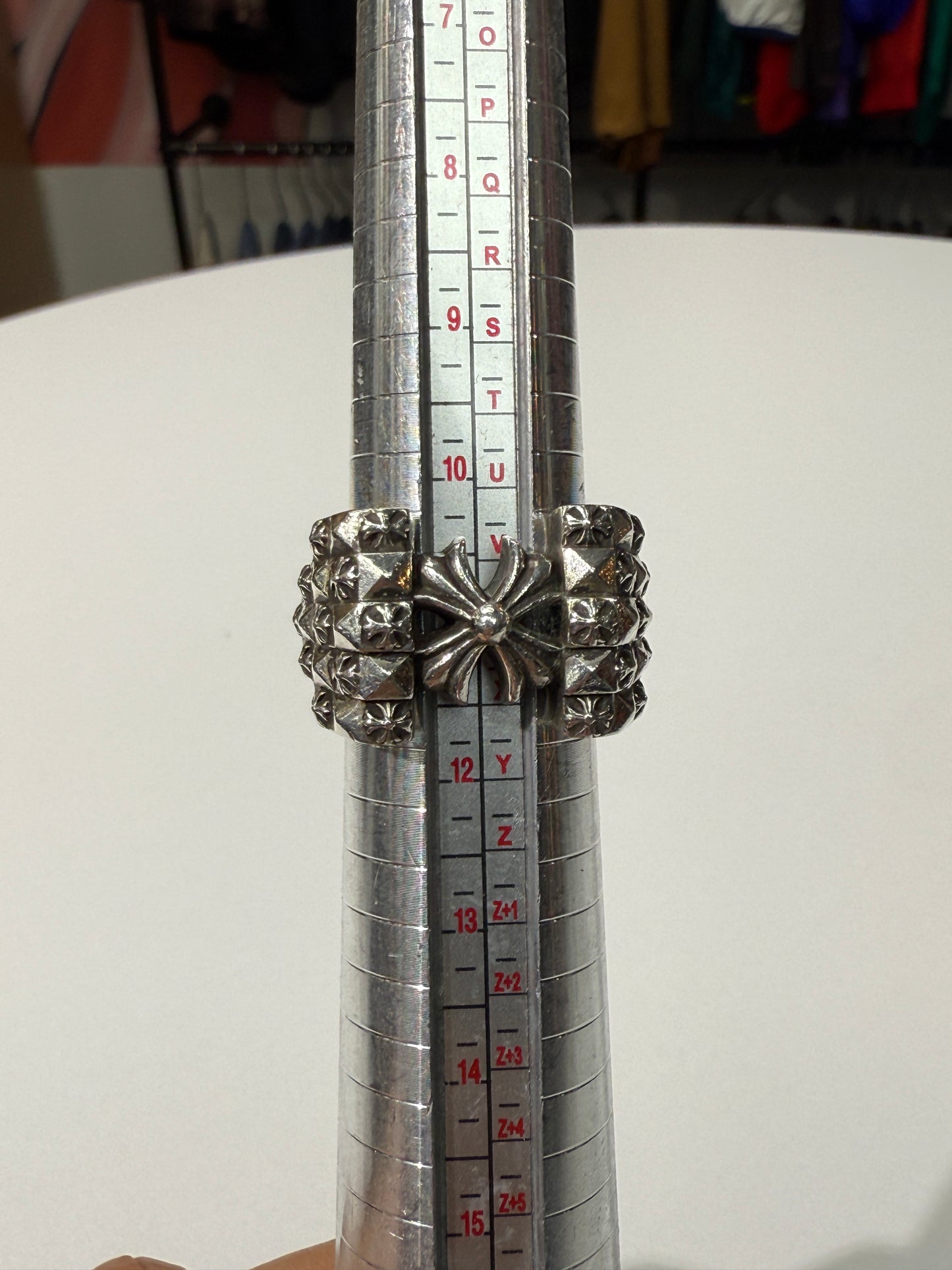 Chrome Hearts Deco Plus Ring