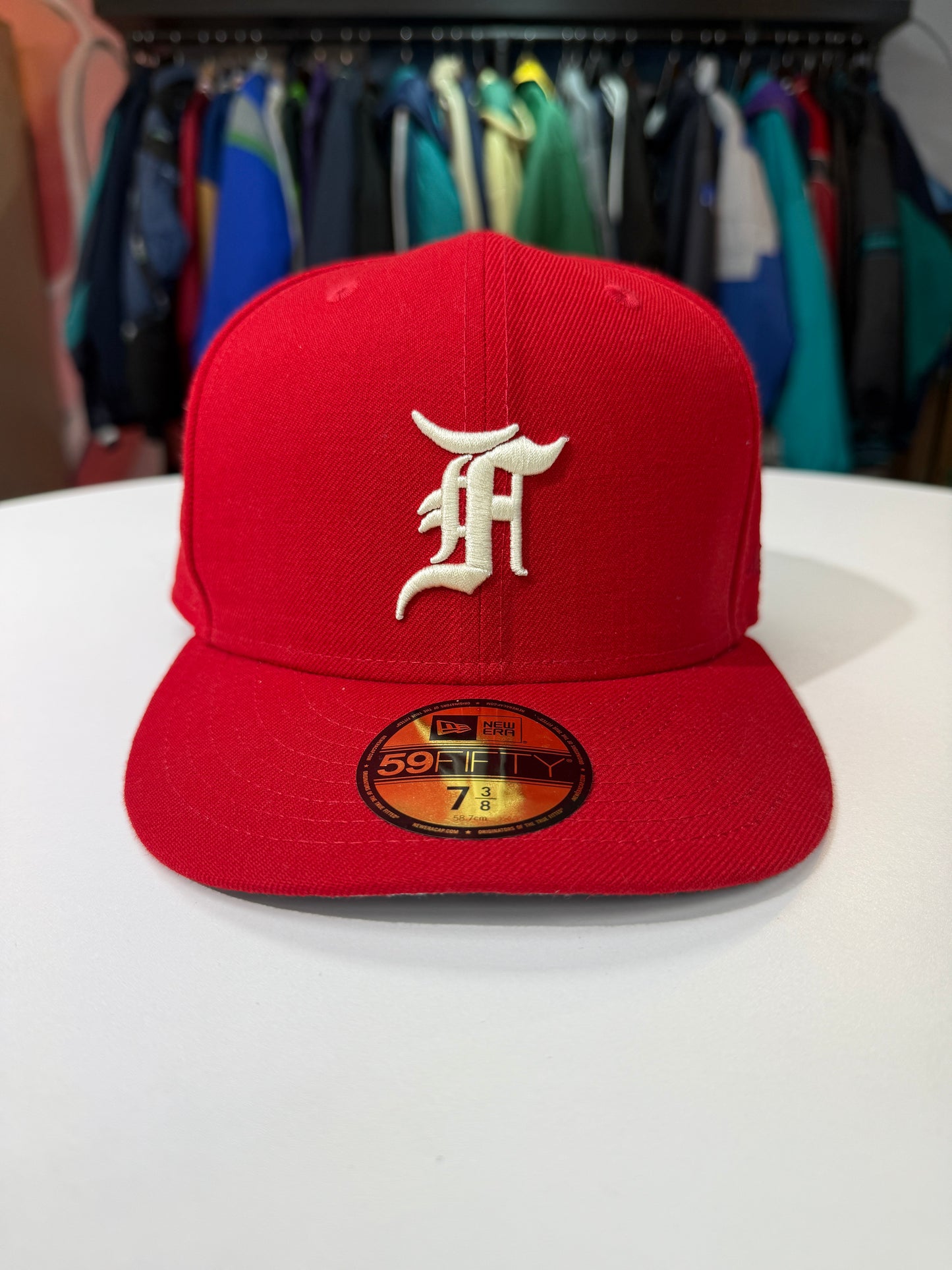 Fear of God Essentials Red Fitted