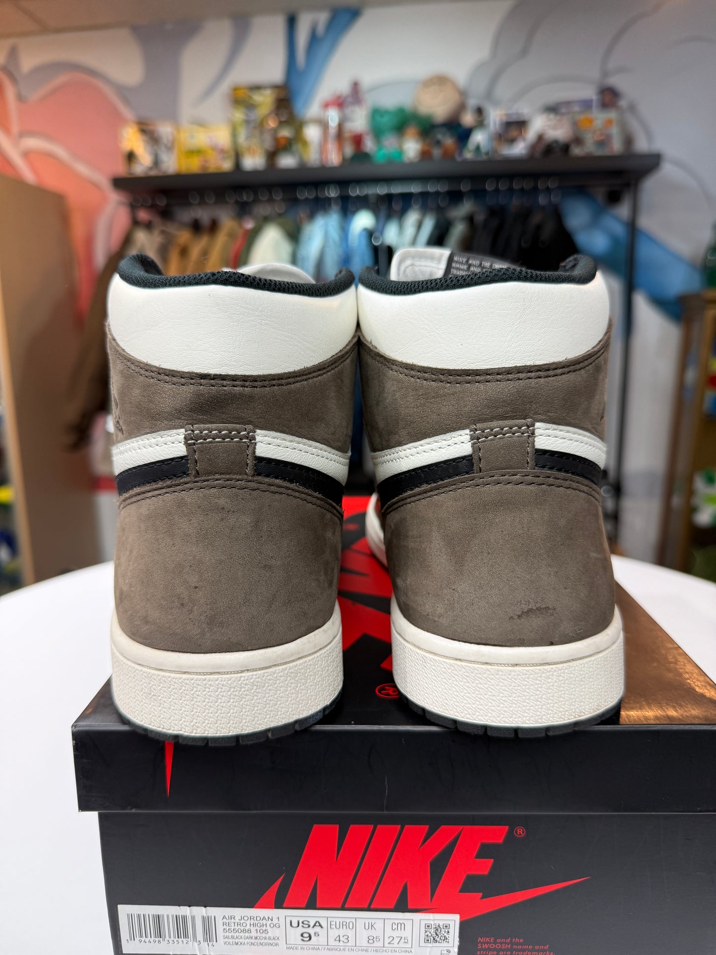 Preowned Mocha Jordan 1