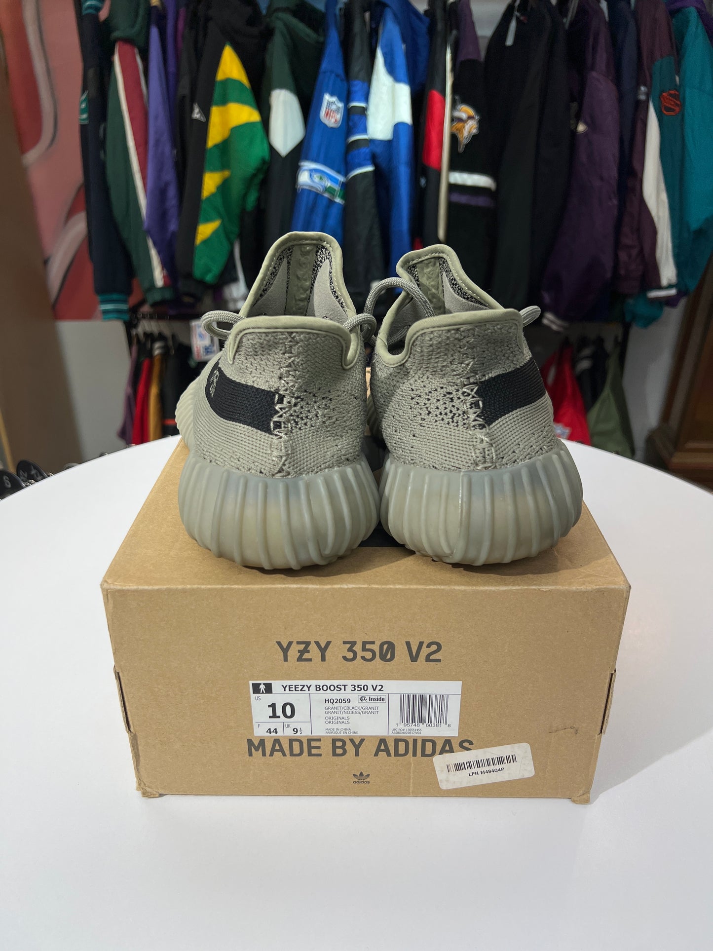 Preowned Adidas Yeezy Boost 350 V2 Granite