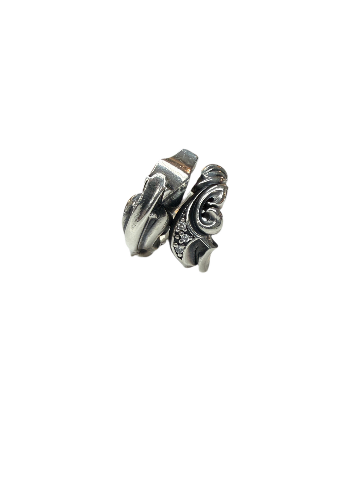 Deal Design Knights Horse & Serpent Open Ring