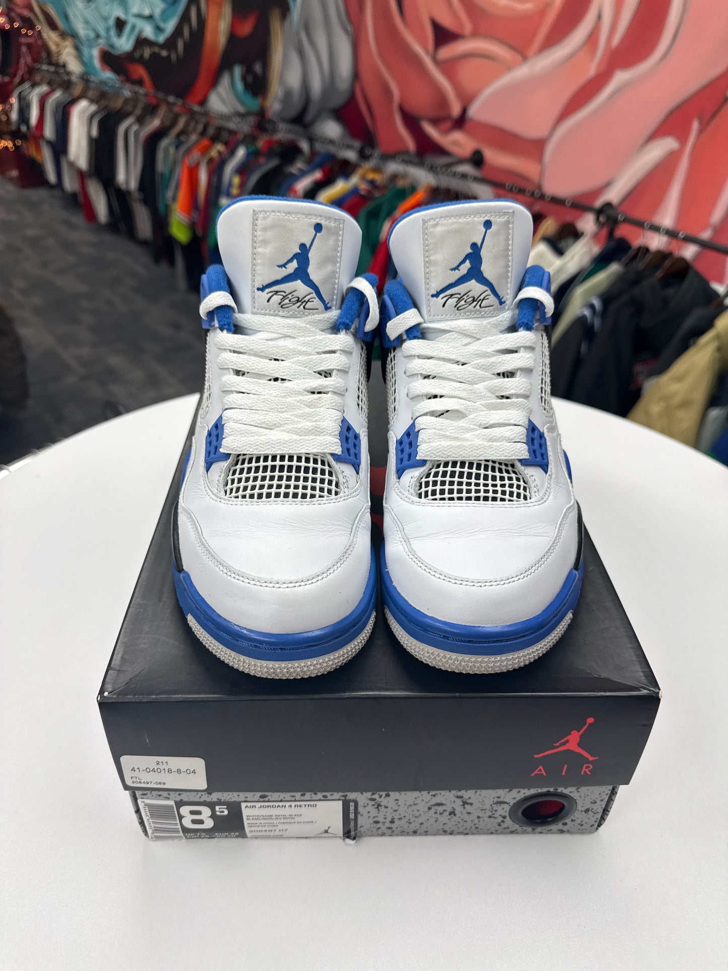 Preowned Jordan 4 Motorsport