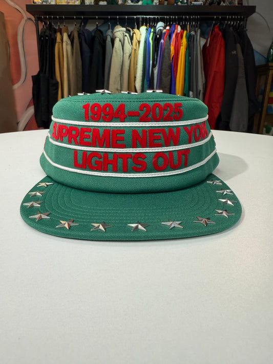 New Supreme Stars Studded Pillbox Hat
