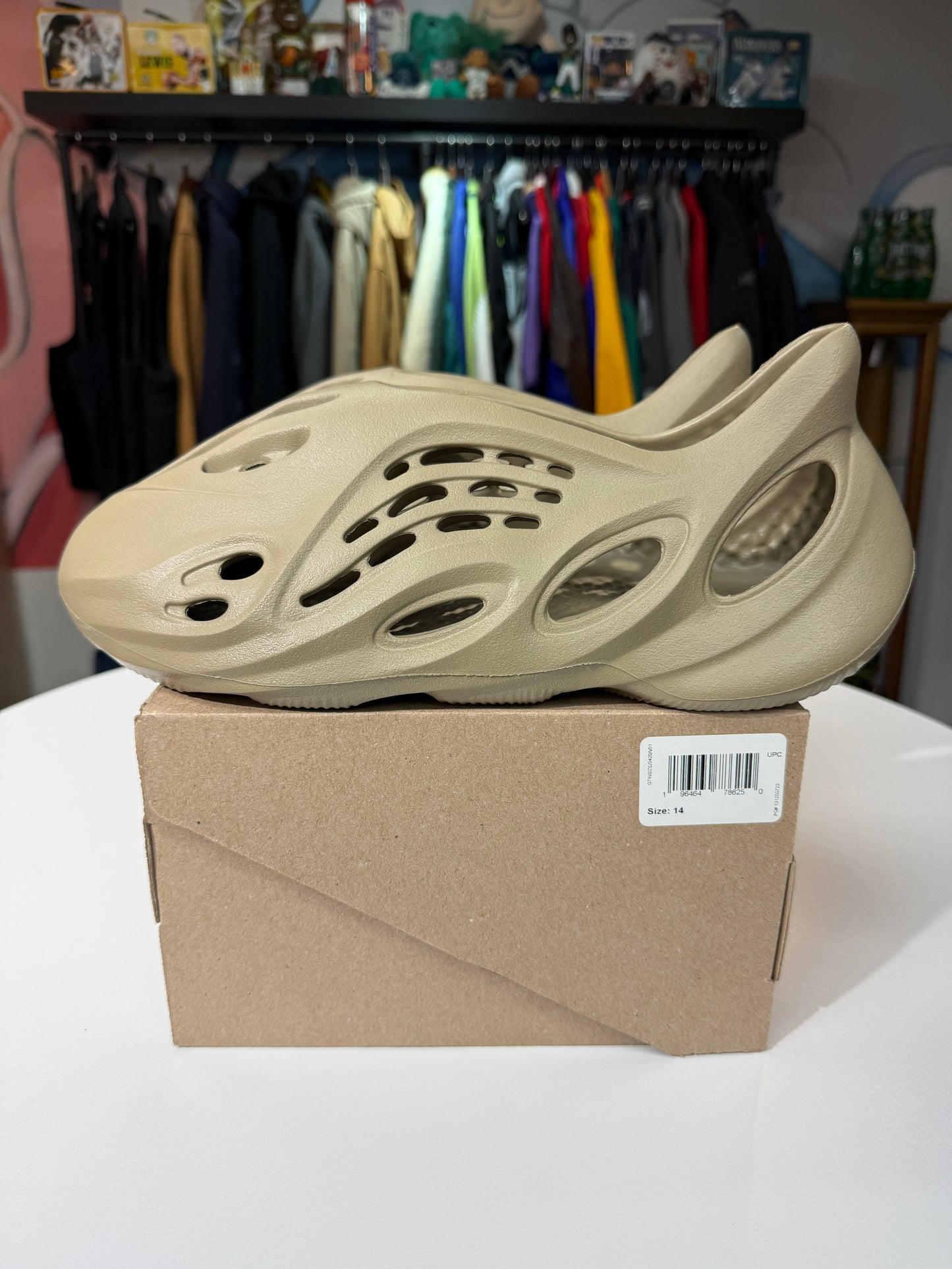 New Stone Taupe Yeezy Foam RNR