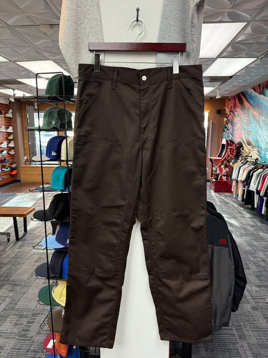 Carhartt WIP Double Knee Brown Pants