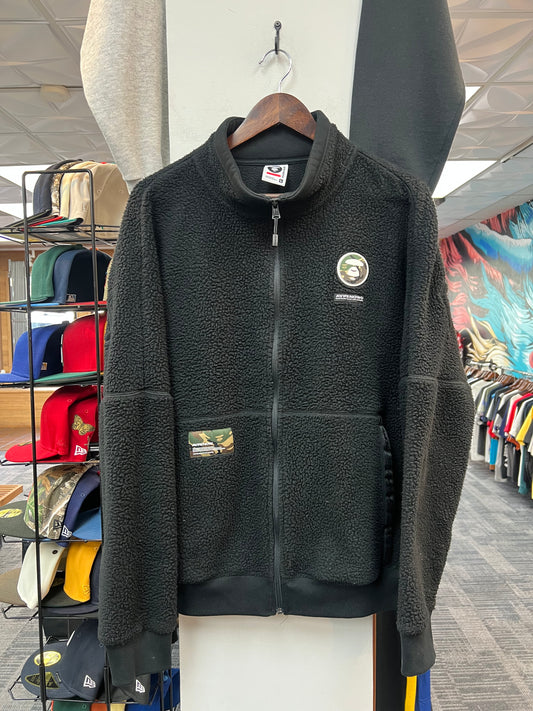 AAPE Black Fleece Jacket