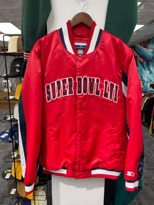 NWT! Starter Superbowl 56 varsity jacket