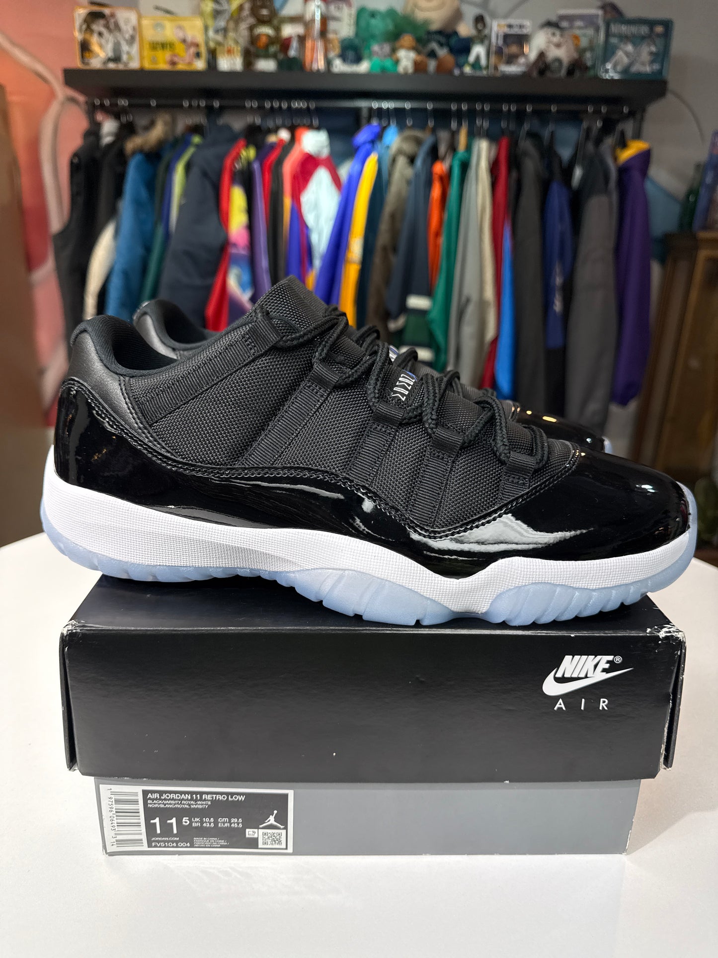 New Jordan 11 Low Space Jam