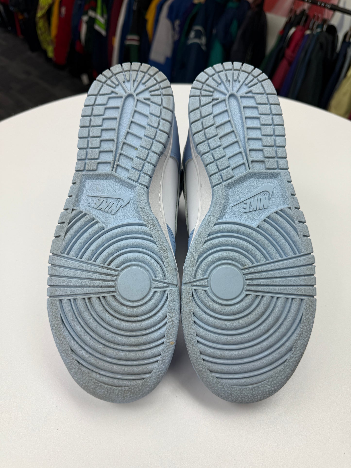 Preowned Nike Dunk High Aluminum