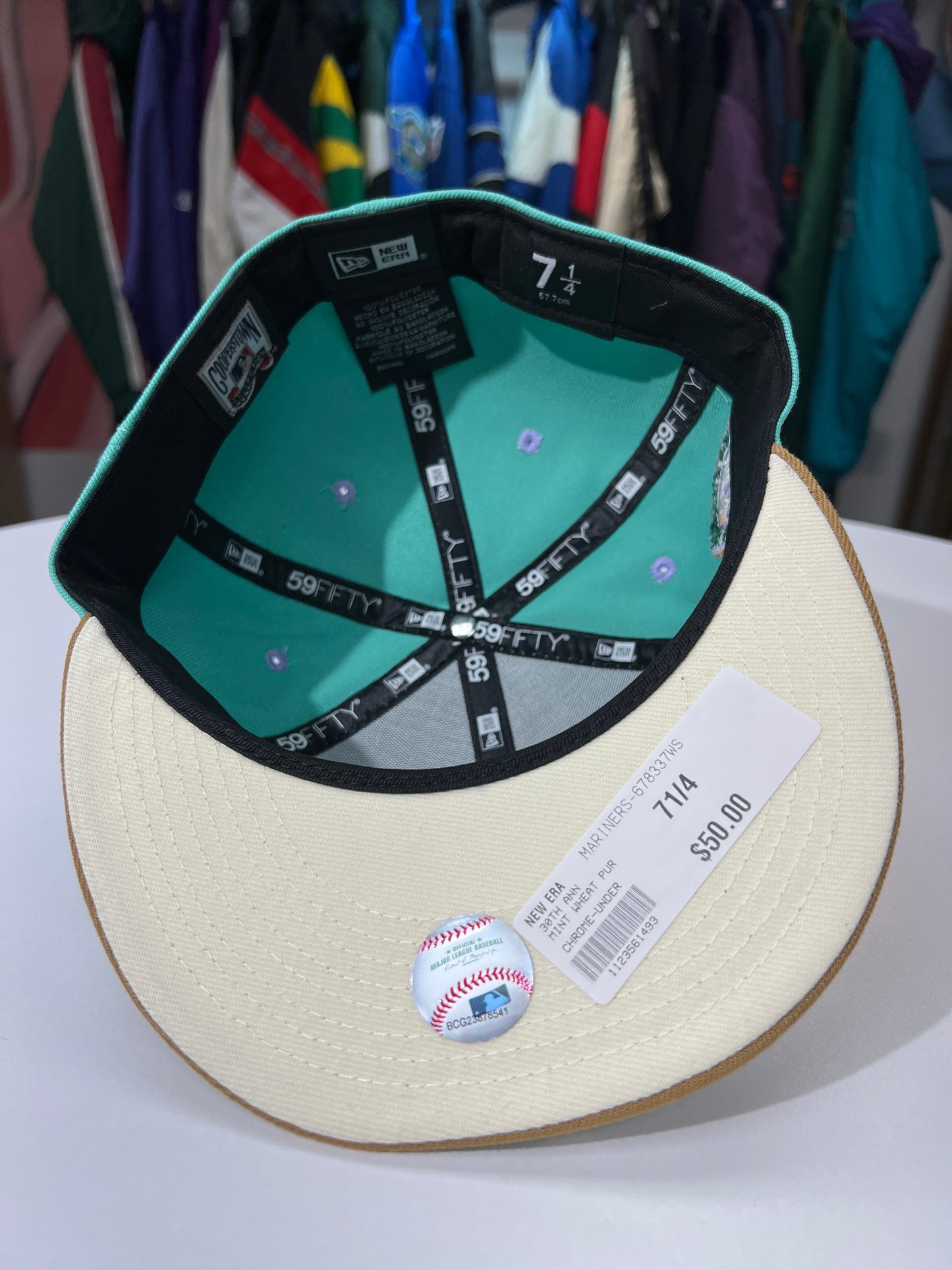 New New Era Seattle Mariners 30th Anniversary “Squidward” Fitted Hat