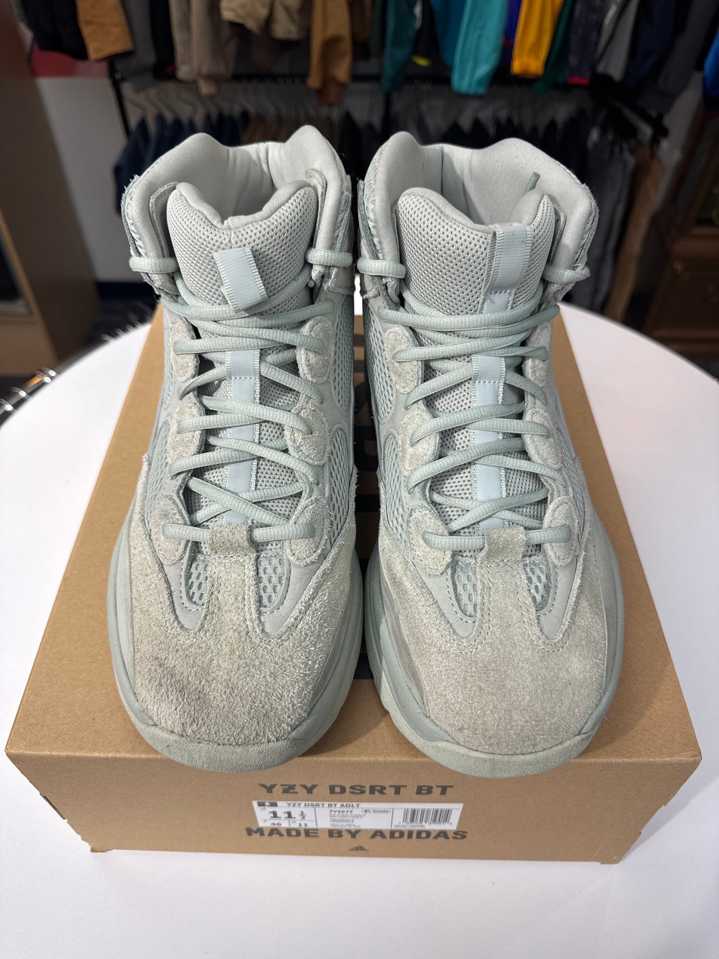 Preowned YZY Desert Boot Salt