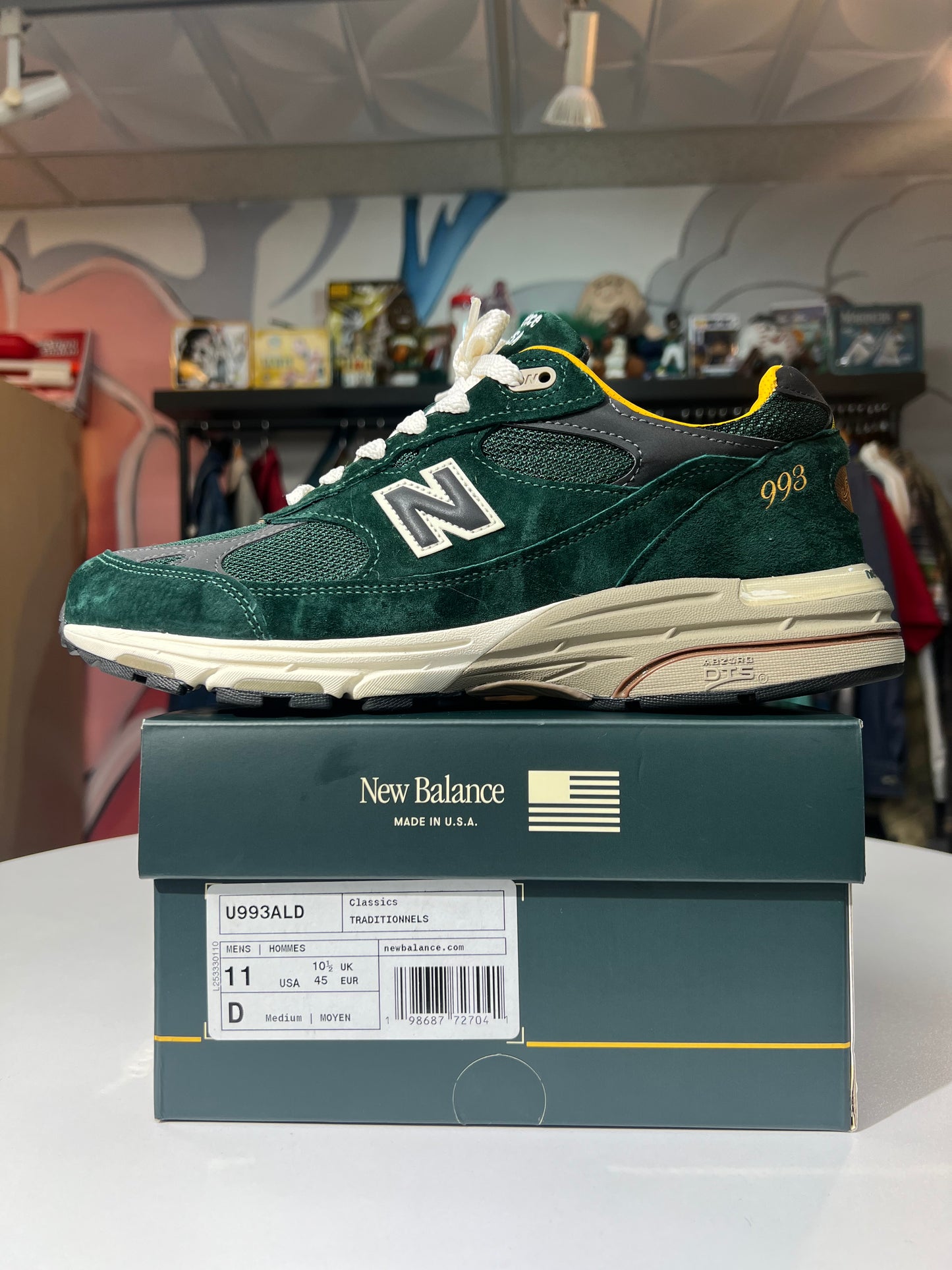 Preowned New Balance 993 Aime Leon Dore Pine Grove